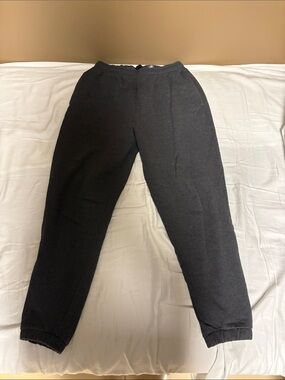 Gymshark Men's Charcoal Gray Joggers Large